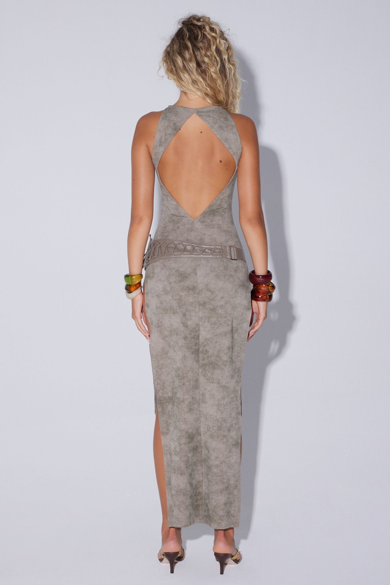 Cortana Dress - Stone