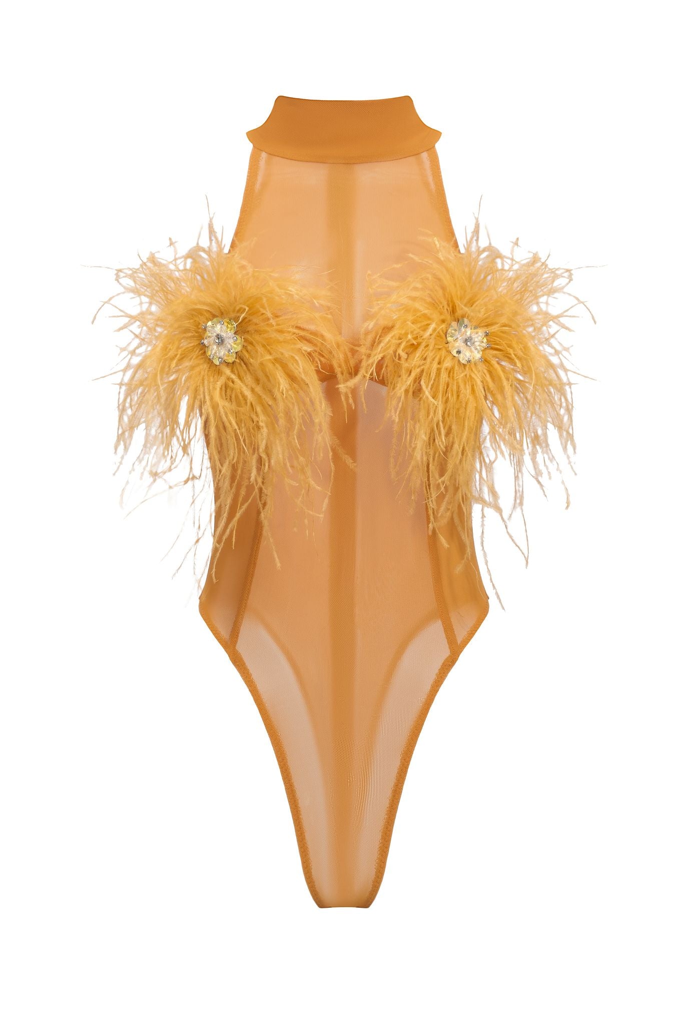 Velora Bodysuit - Saffron