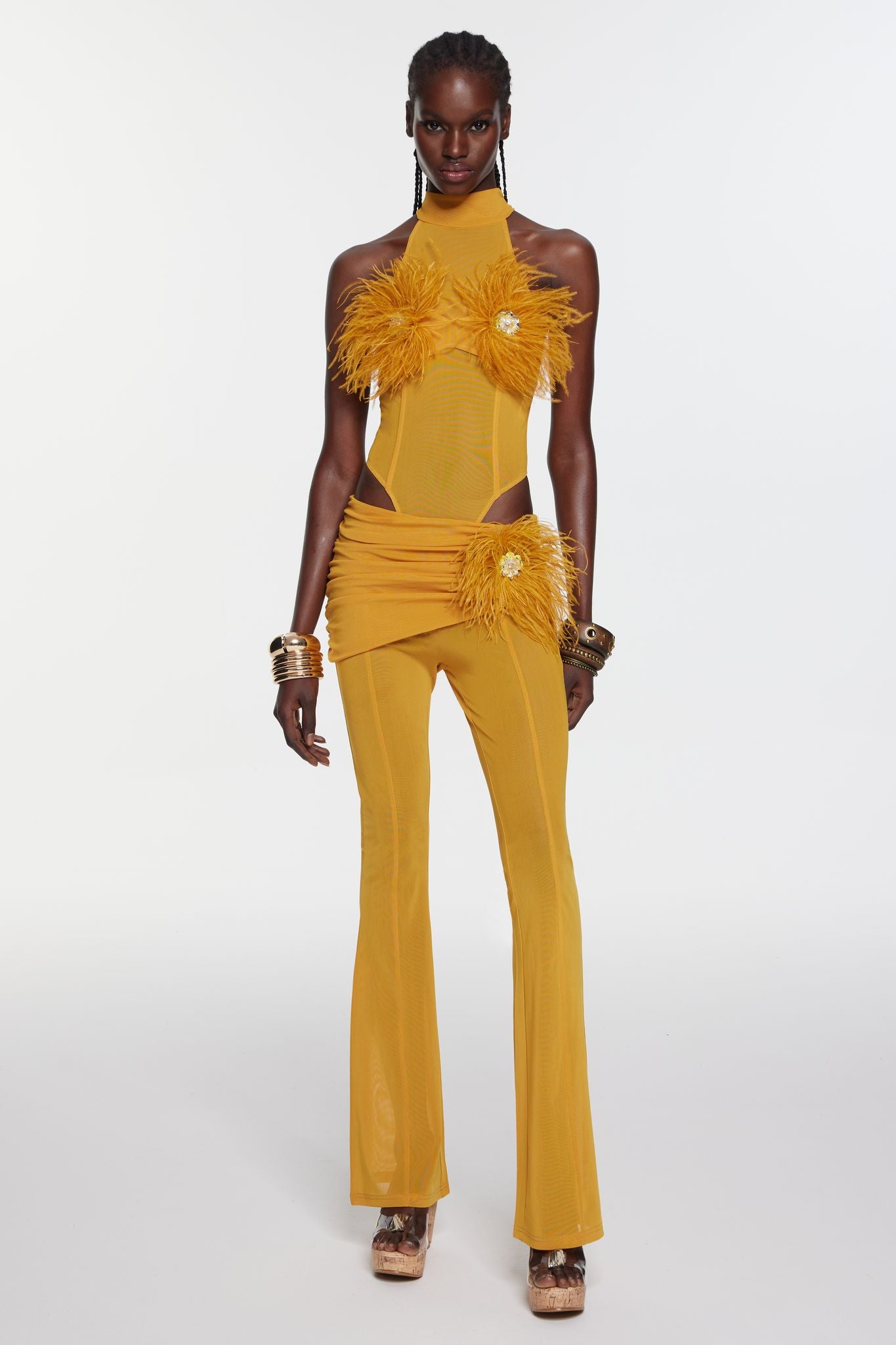 Velora Pants - Saffron