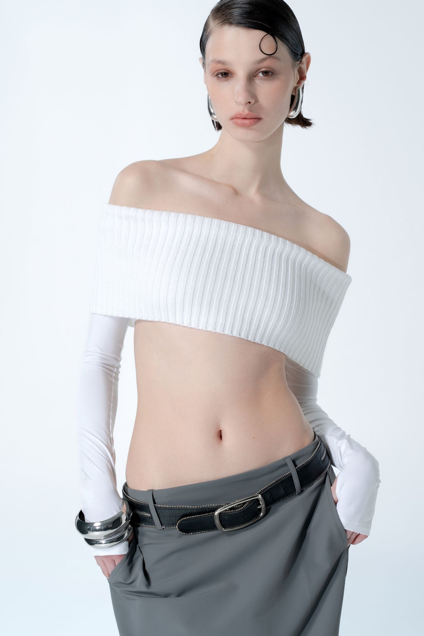 Binita Sweater - White