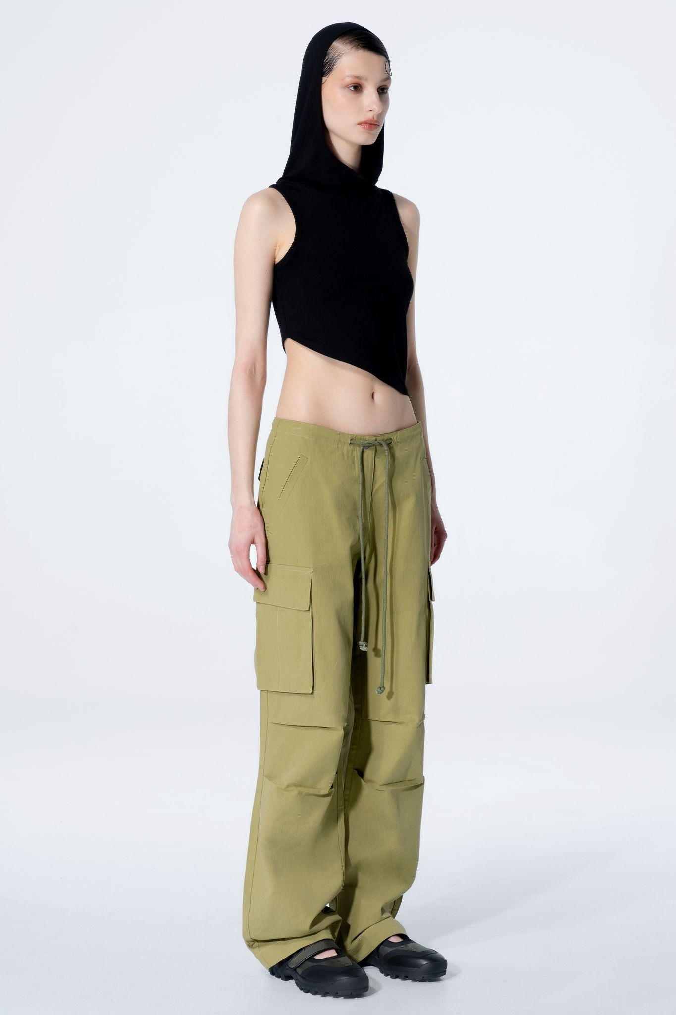 
                  
                    Caspian Cargo Pants - Olive
                  
                