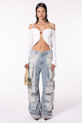 Pixley Jeans - Ripped Denim