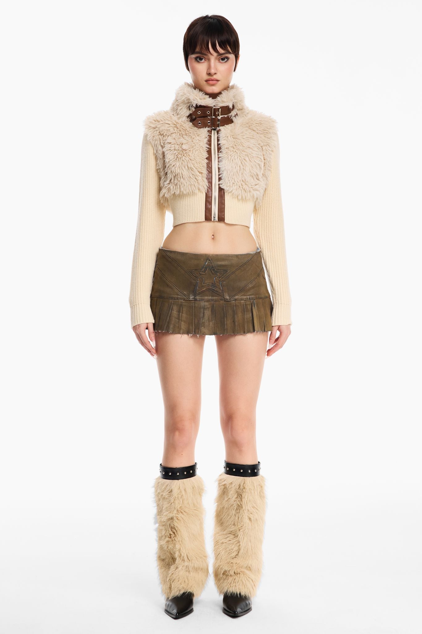 レディースウェア Cristina Glam Fur Sweater Cristina Glam Fur Sweater 【公式通販】