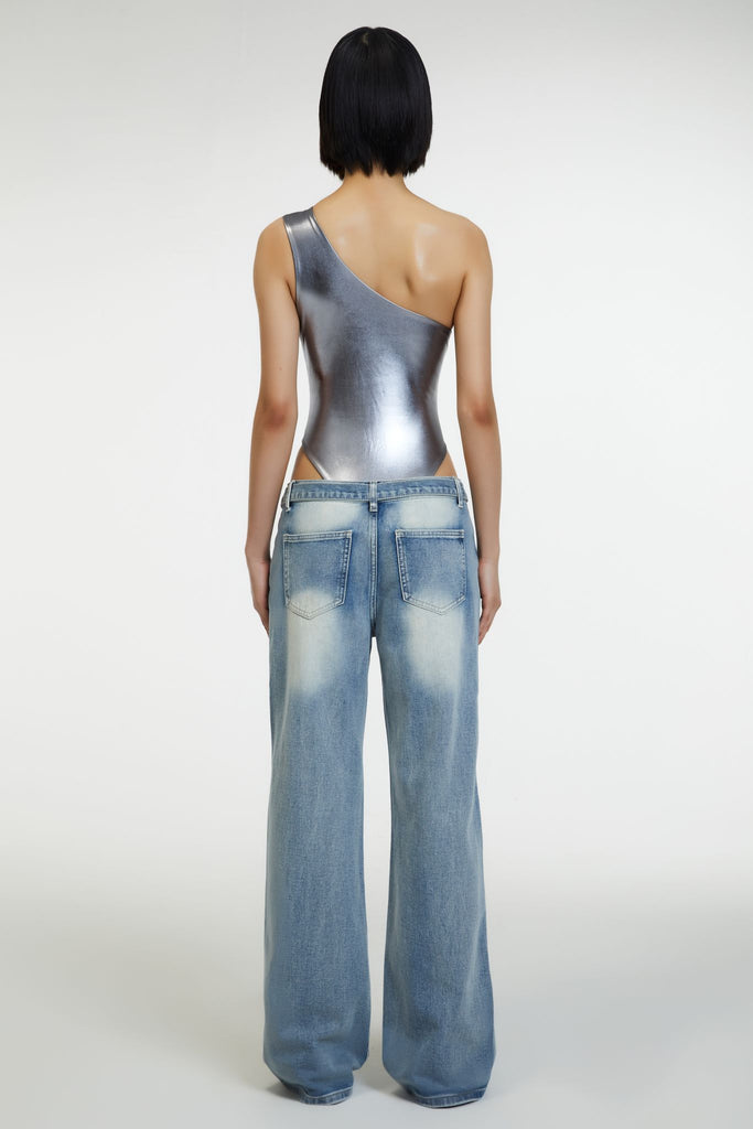 Trysta Bodysuit - Space Grey