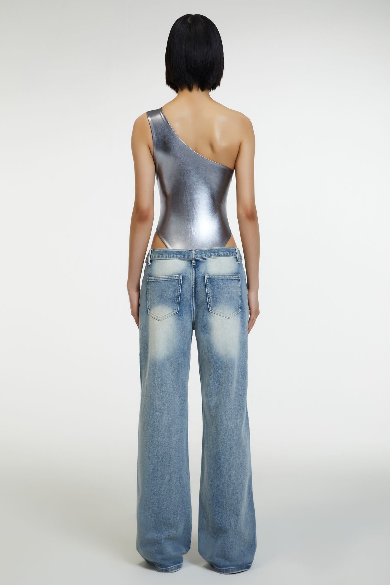 
                  
                    Trysta Bodysuit - Space Grey
                  
                