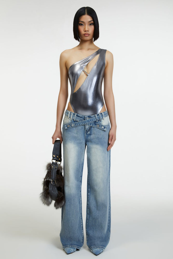 
                  
                    Trysta Bodysuit - Space Grey
                  
                