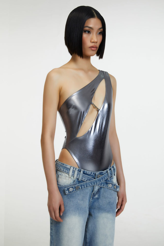 
                  
                    Trysta Bodysuit - Space Grey
                  
                