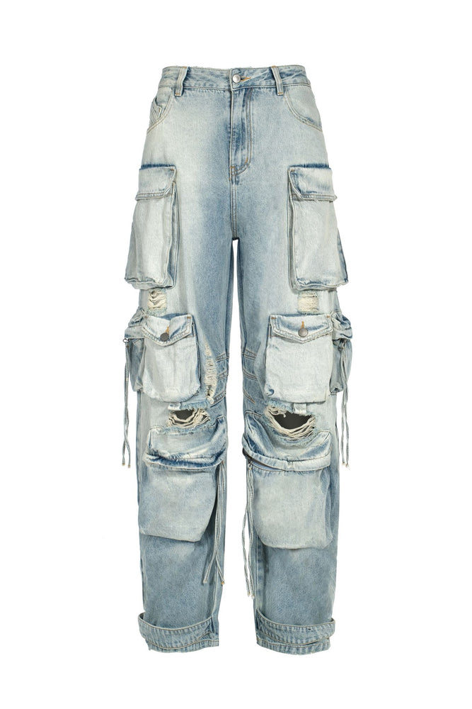 
                  
                    Pixley Jeans - Ripped Denim
                  
                