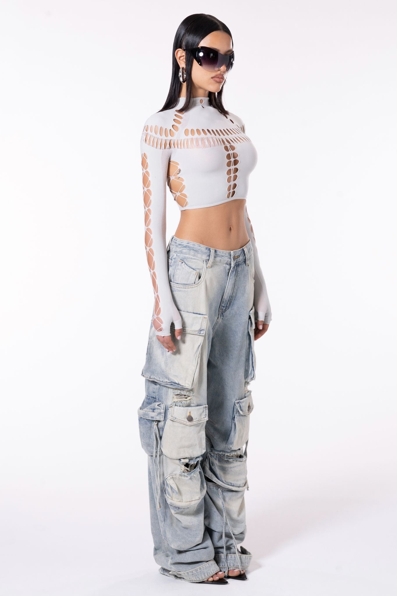 
                  
                    Pixley Jeans - Ripped Denim
                  
                