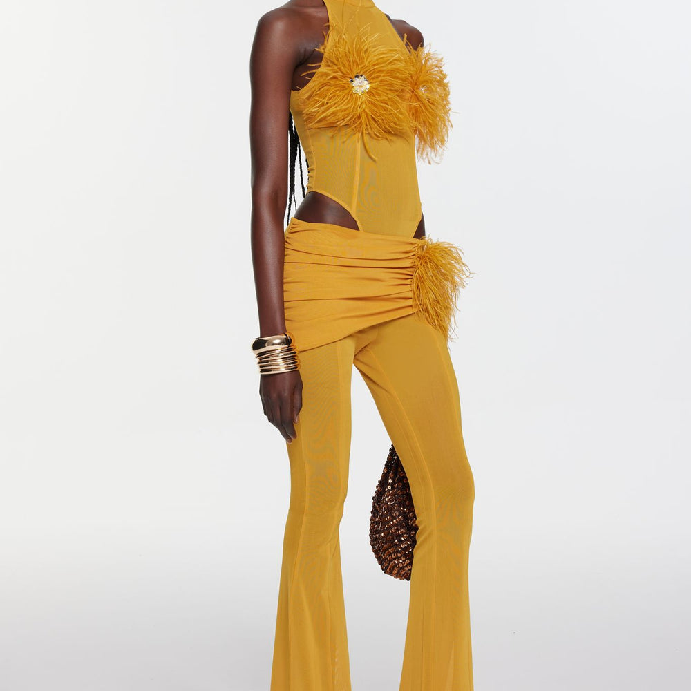 Velora Pants - Saffron
