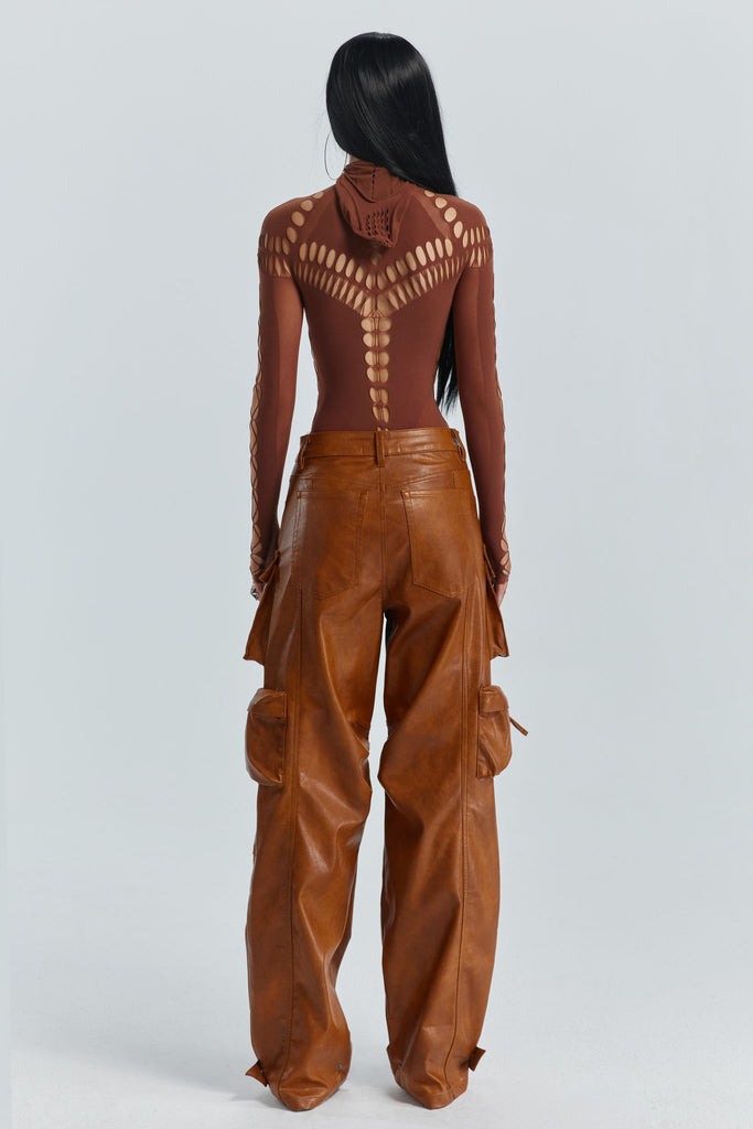 Beckett Bodysuit - Brown