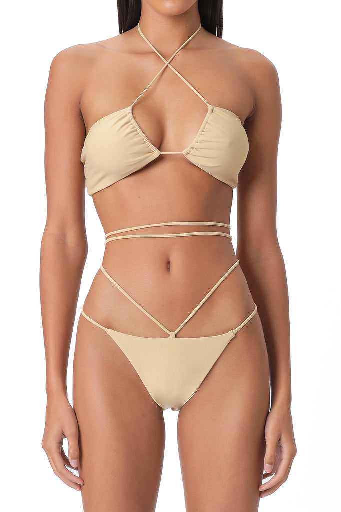 Brun Bikini Top