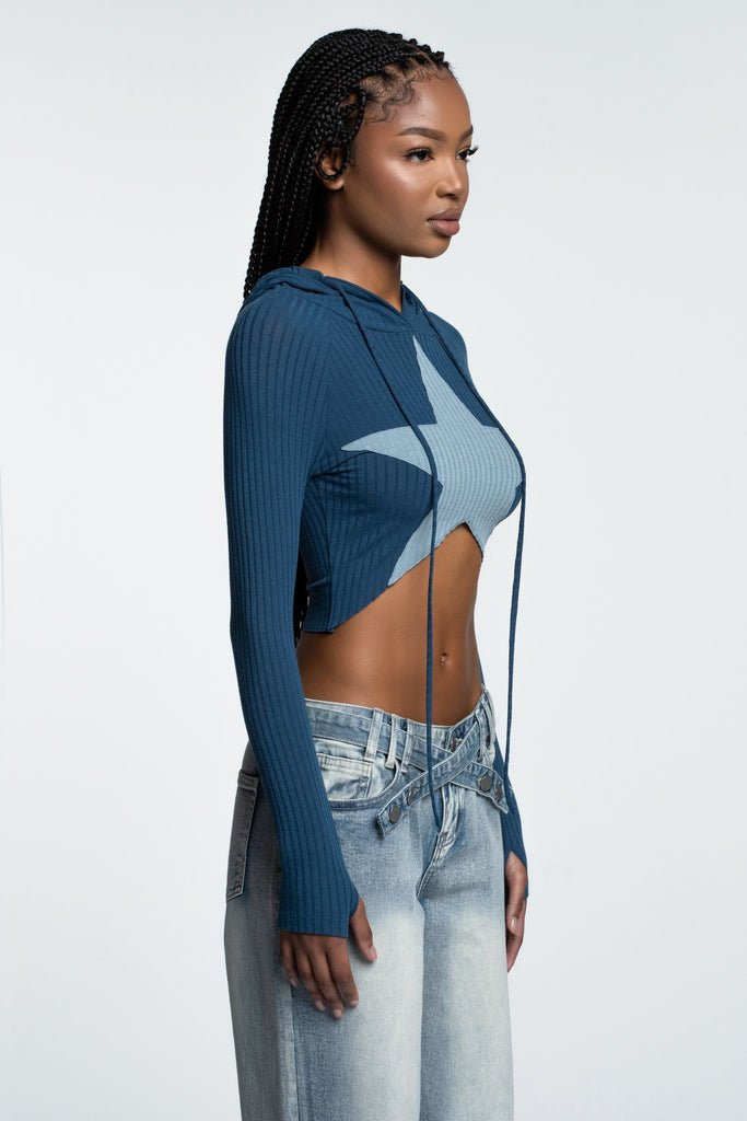 Chara Top - Denim
