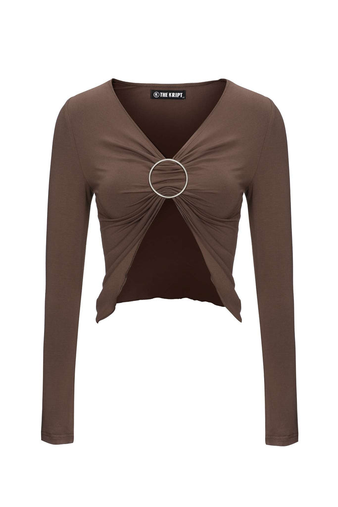 Lasedi Top - Brown