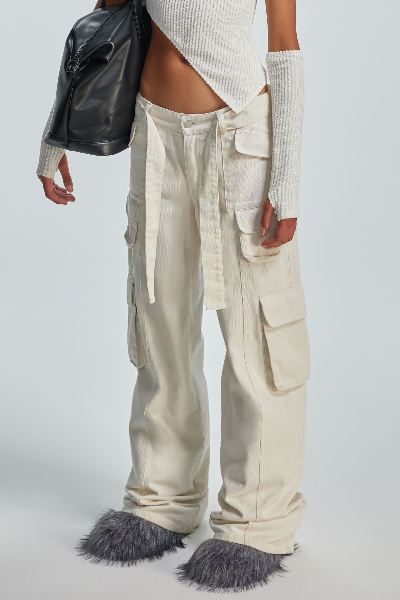 
                  
                    Matisse Cargo Pants - Ecru
                  
                