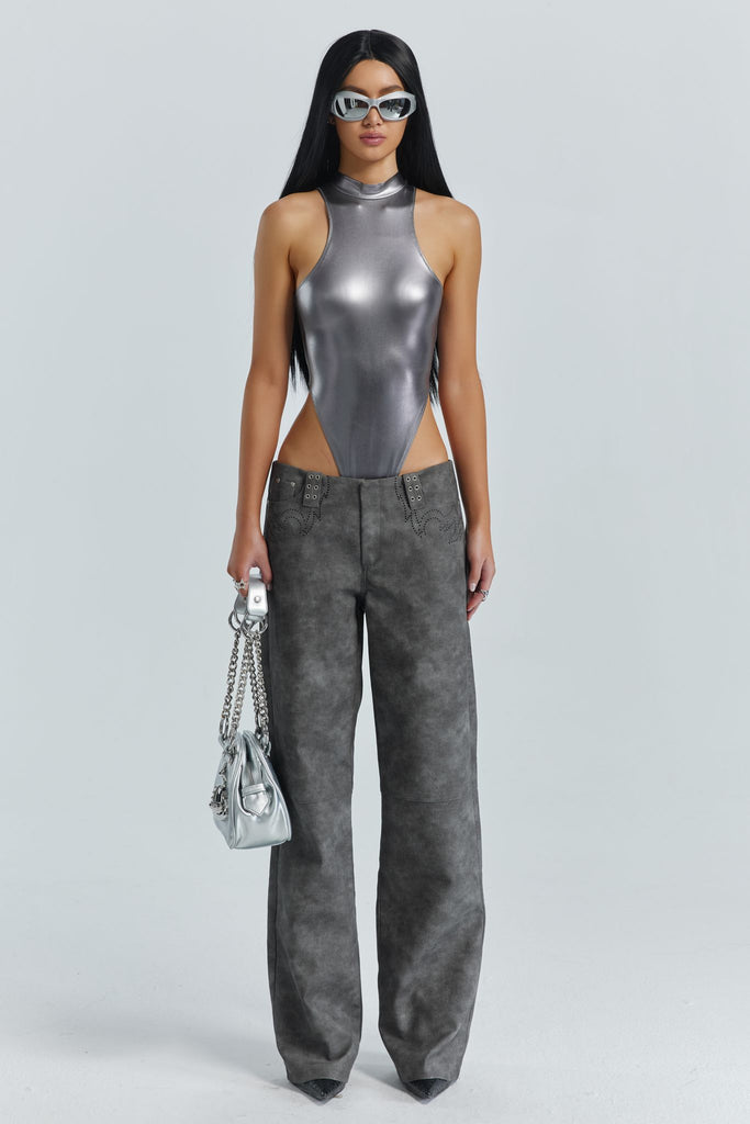 Nebra Bodysuit - Silver