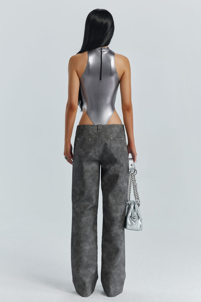 
                  
                    Nebra Bodysuit - Silver
                  
                