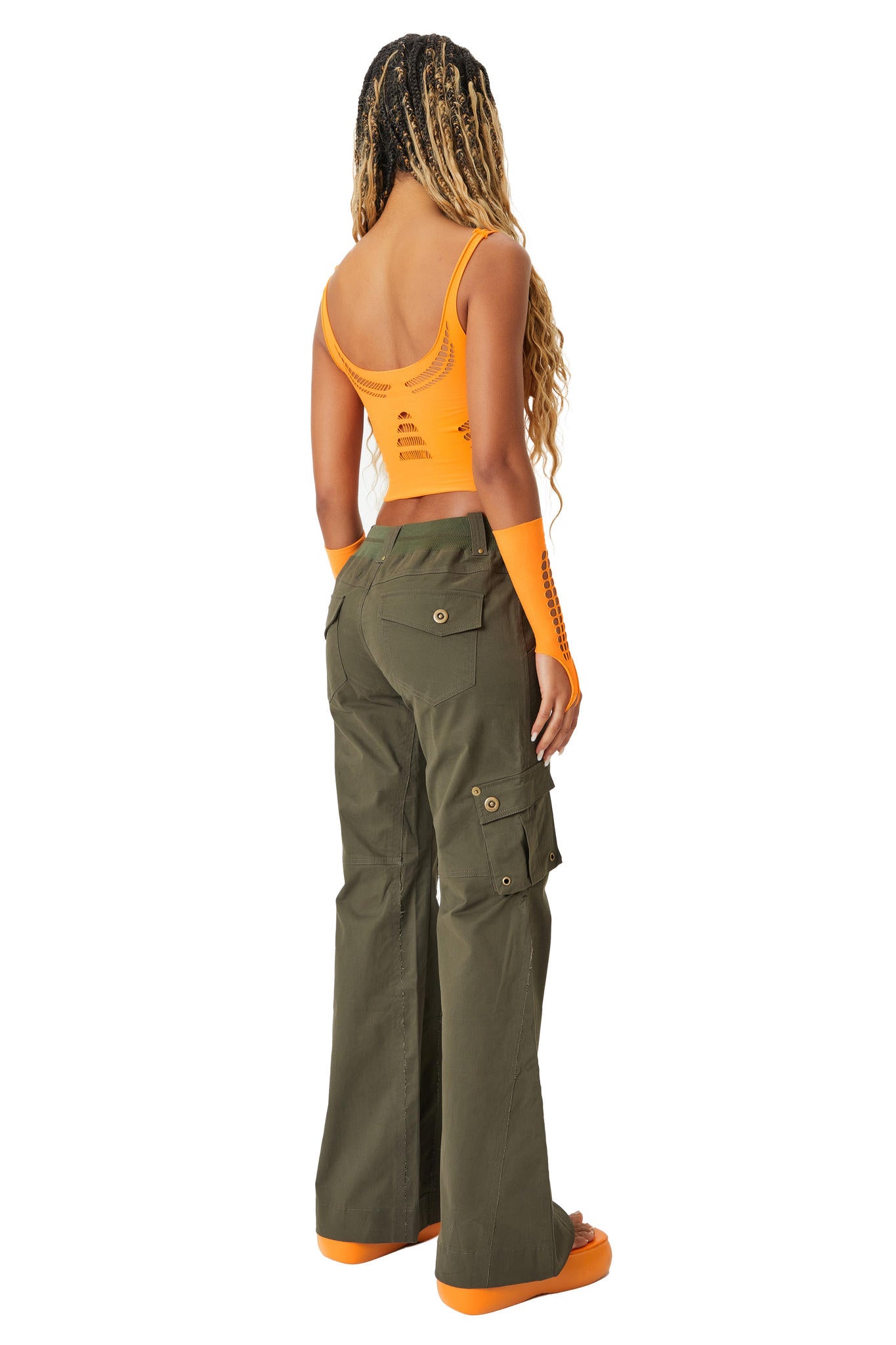 
                  
                    Prilla Cargo Pants - Olive
                  
                