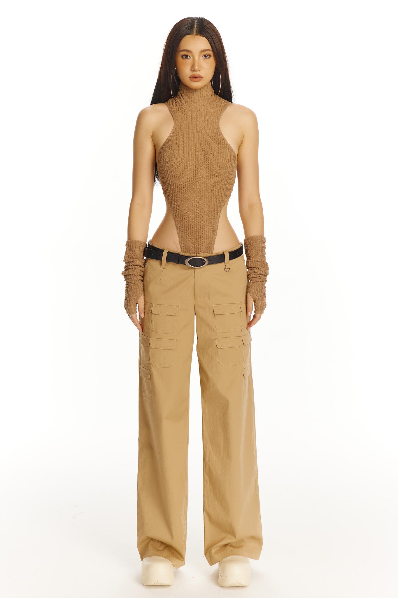
                  
                    Topaz Bodysuit - Tan
                  
                