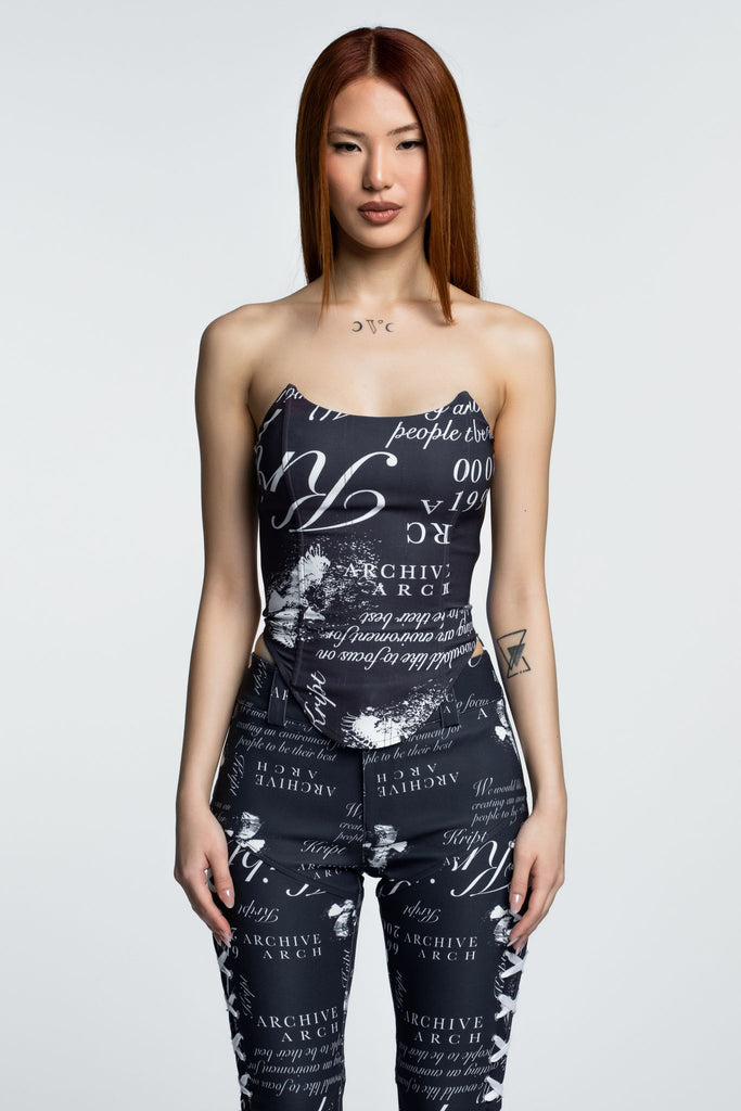 Washi Corset Top