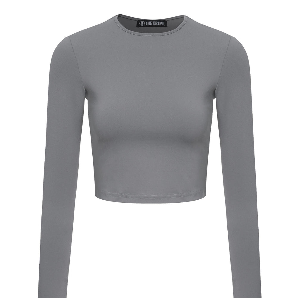 Zana Top L/S - Cloud Gray